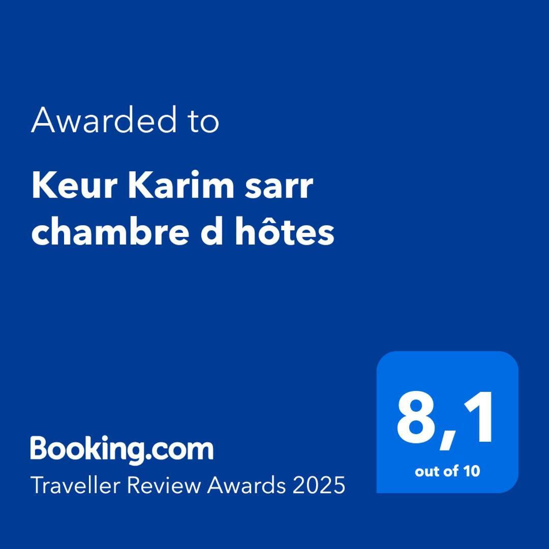 Keur Karim Sarr Chambre D Hotes Διαμέρισμα M'Bour Εξωτερικό φωτογραφία